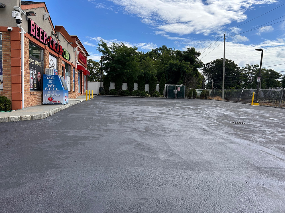 Crack Sealing or Asphalt Repair? This Central Islip Lot Needed Both